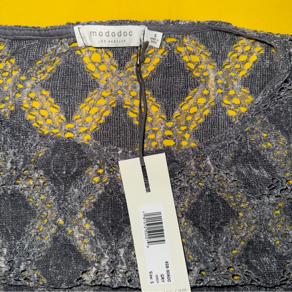 Mododoc Diamond Grey Sweater Small - Picture 4 of 4
